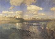 Levitan, Isaak The lakes. Rubland oil painting artist